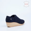 Nicci Tyler Morrison 1 Handcrafted Suede Casual Shoe - Navy footwear Nicci Tyler