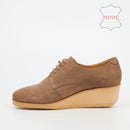 Nicci Tyler Morrison 1 Handcrafted Suede Casual Shoe - Taupe footwear Nicci Tyler