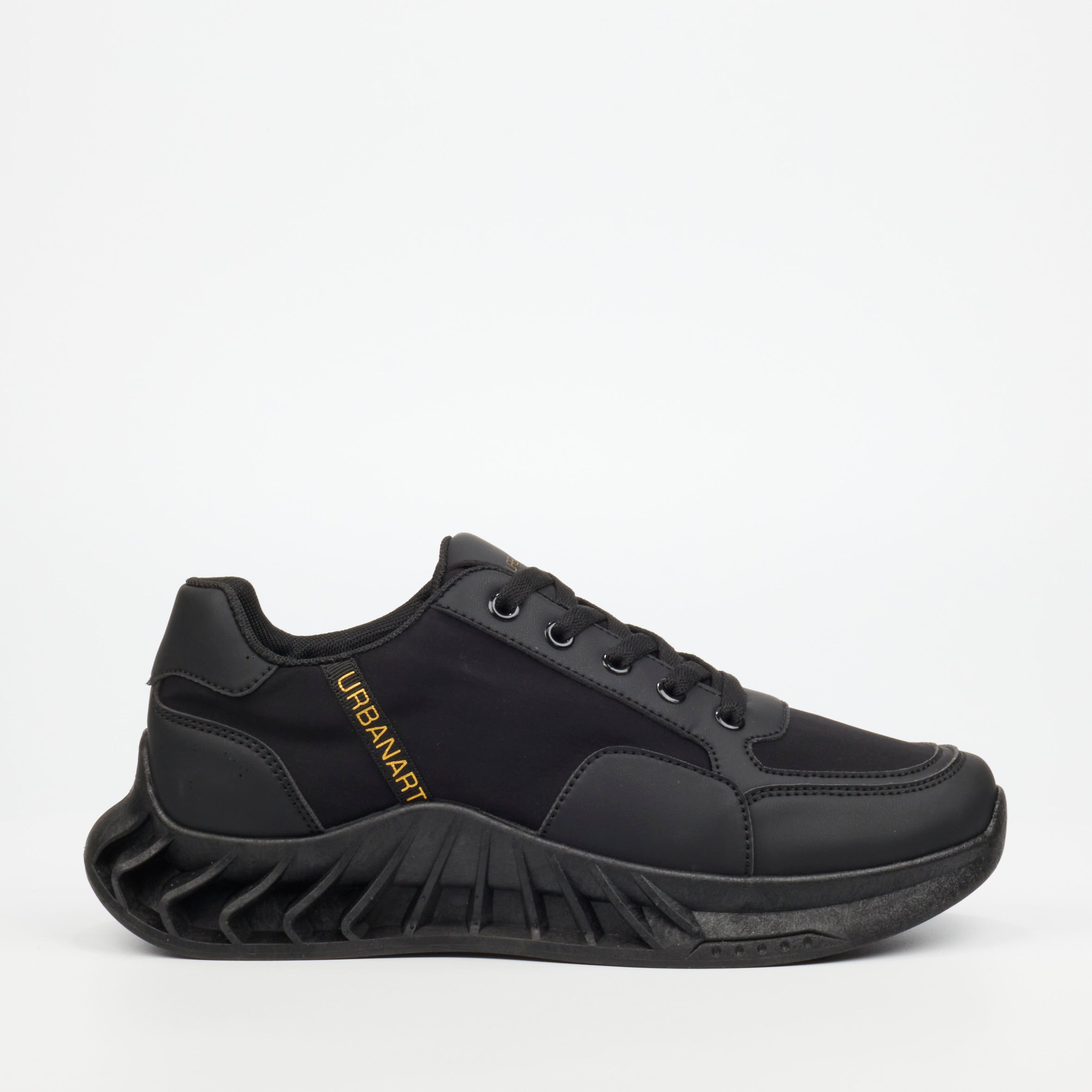 Urbanart Motion 1 Lycra Sneaker - Black footwear UBRT