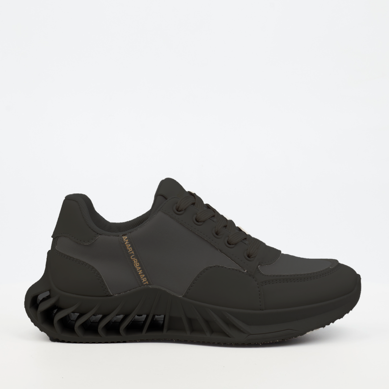 Urbanart Motion 1 Lycra Sneaker - Black footwear UBRT   