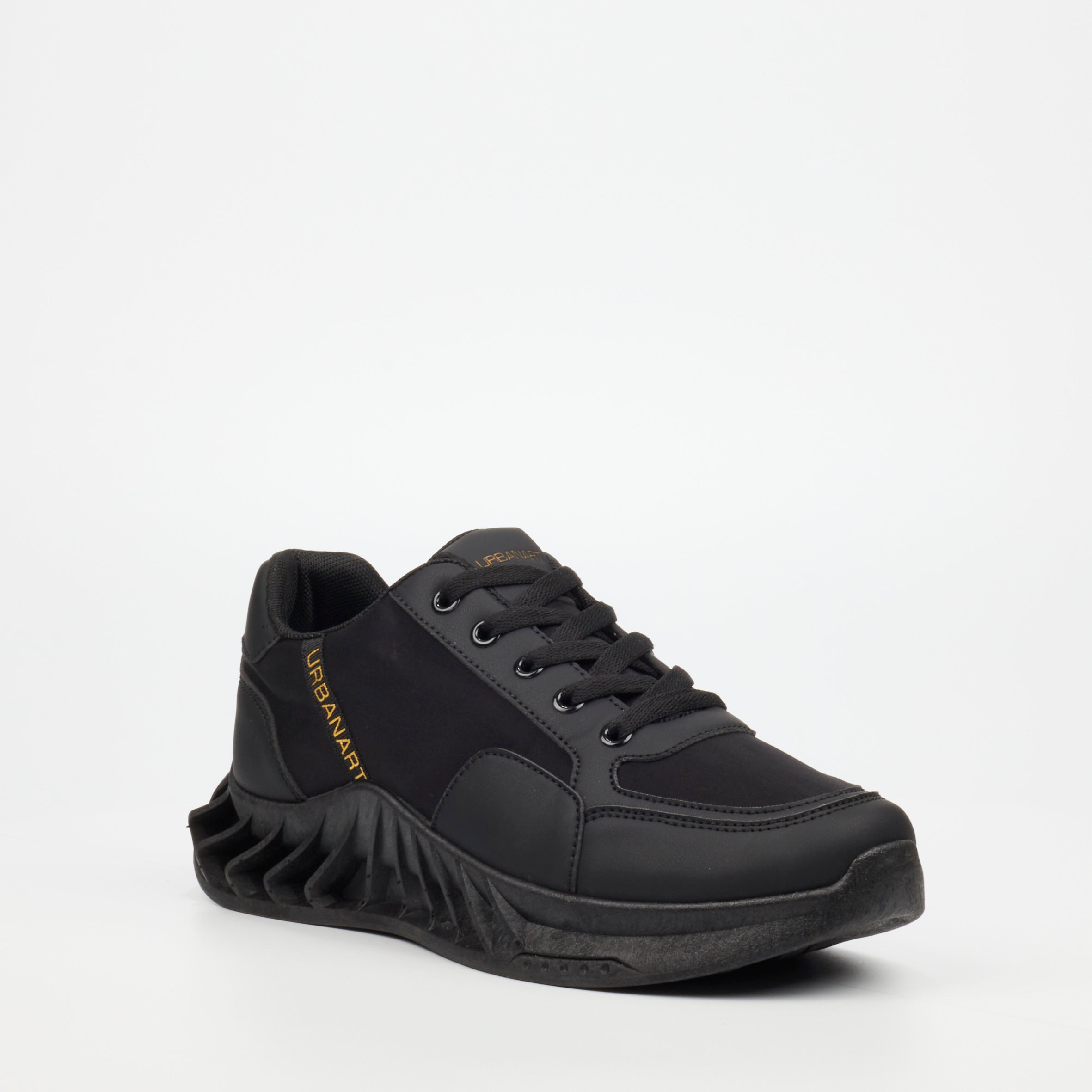 Urbanart Motion 1 Lycra Sneaker - Black footwear UBRT
