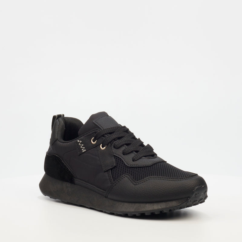 Urbanart Moult 1 Nylon Sneaker - Black footwear UBRT   