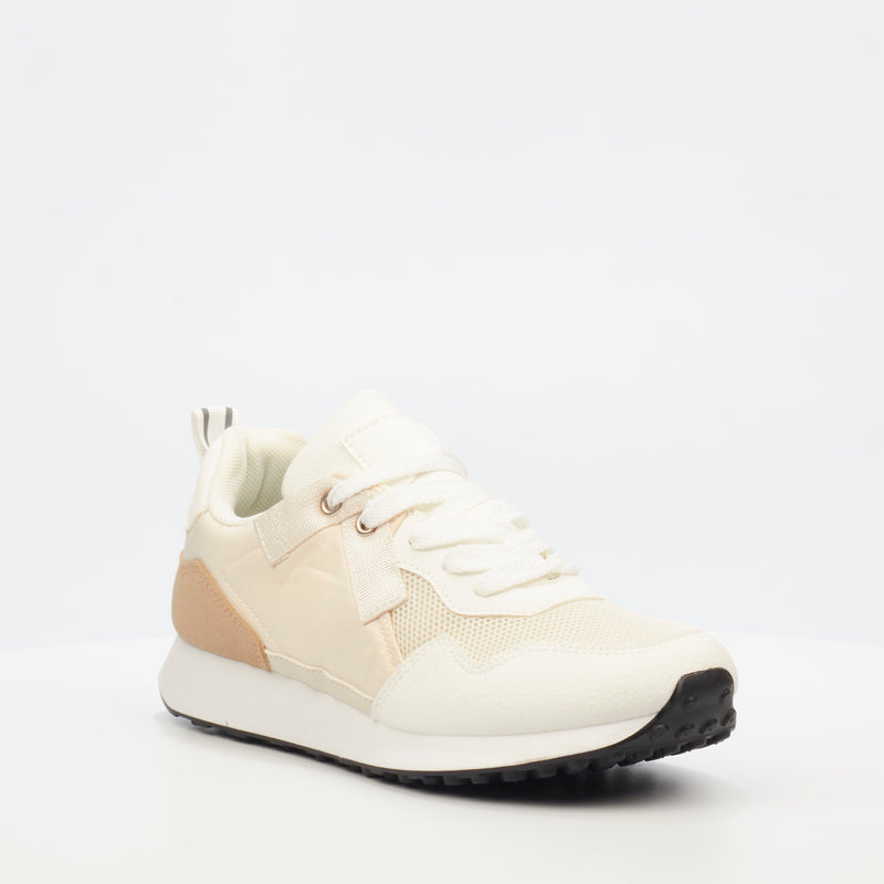 Urbanart Moult 1 Nylon Sneaker - Cream footwear UBRT   