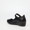 Butterfly Classics Moxie 1 Faux Leather Low Wedge - Black footwear Butterfly Classics