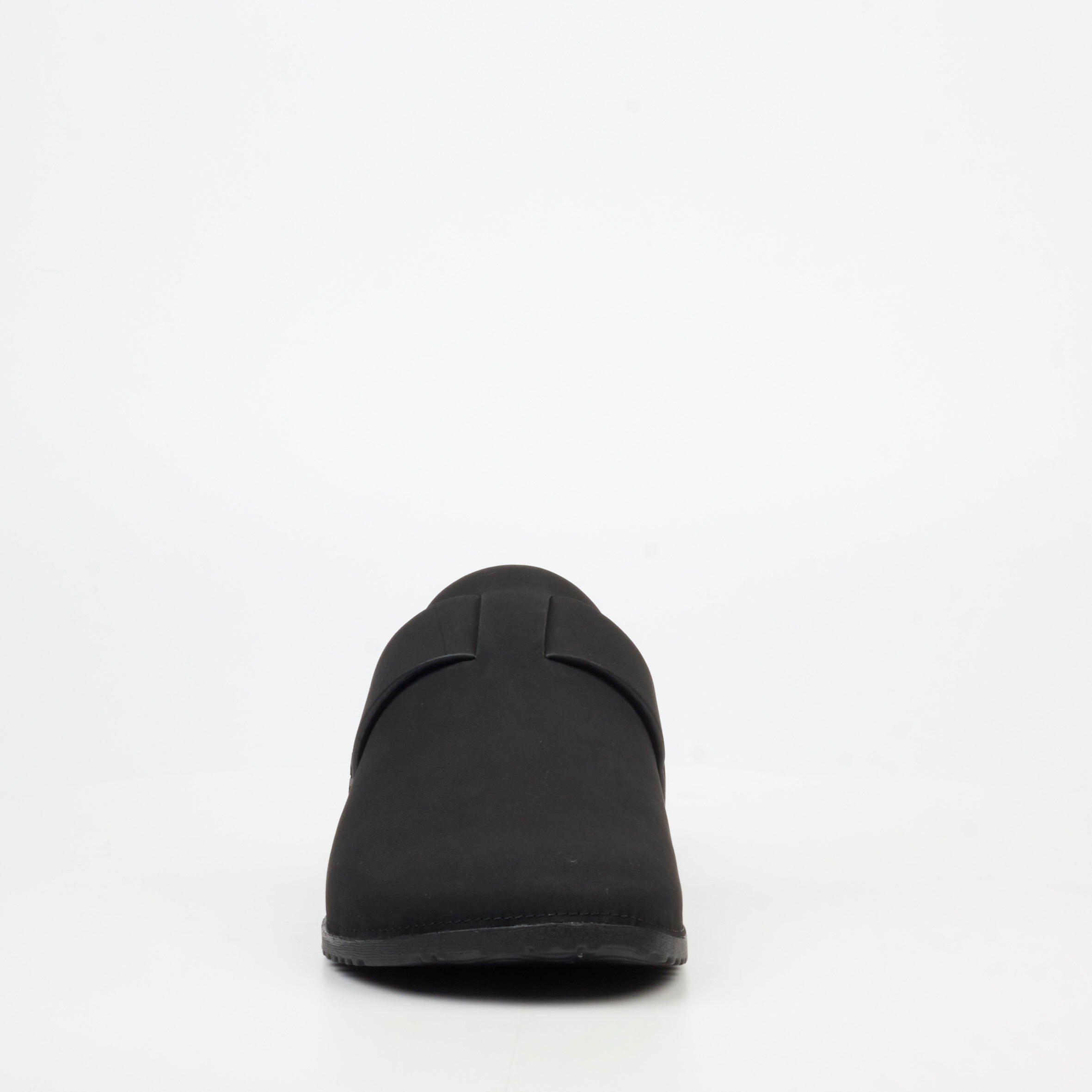 Mazerata Mule 1 Faux Nubuck Shoe - Black footwear Mazerata
