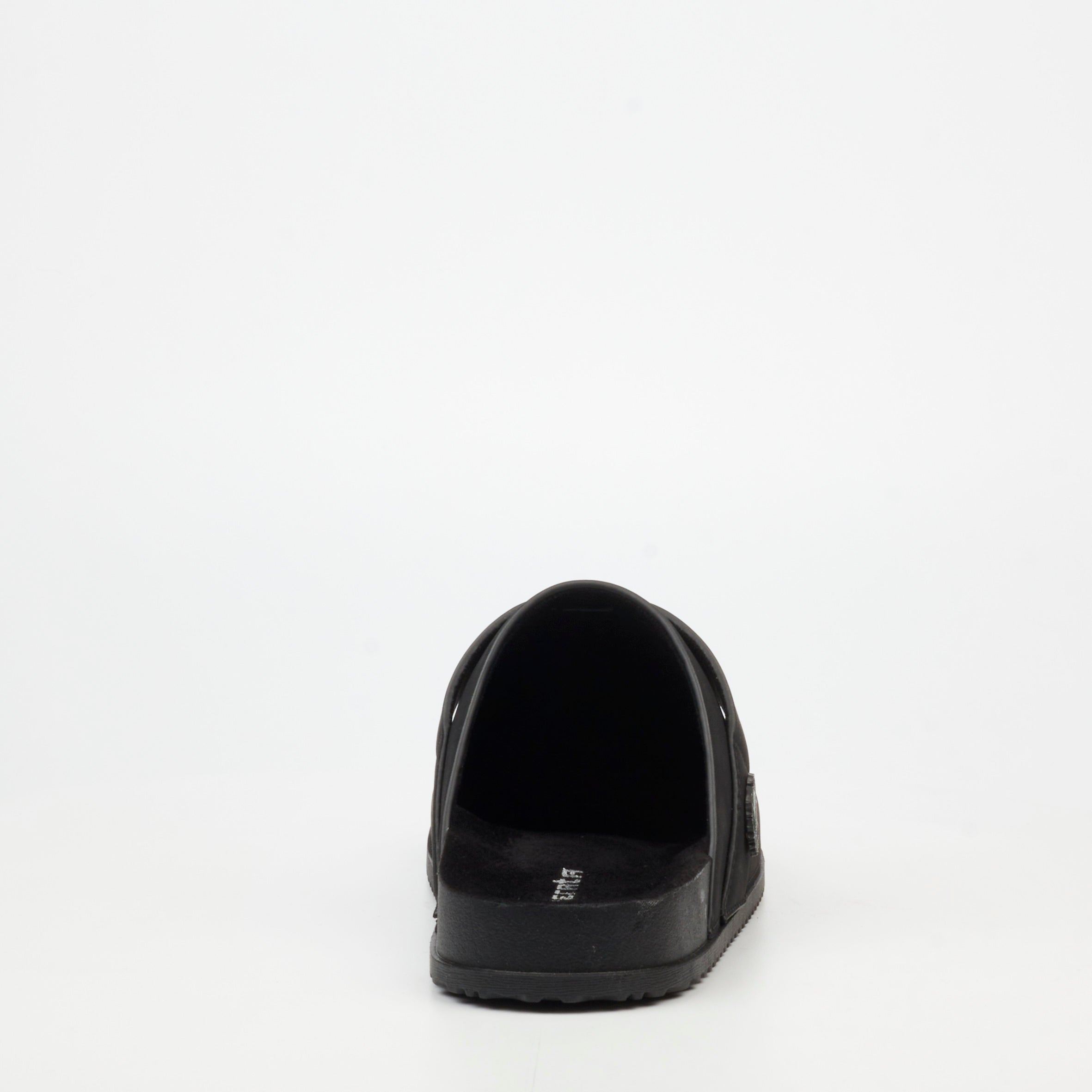 Mazerata Mule 1 Faux Nubuck Shoe - Black footwear Mazerata