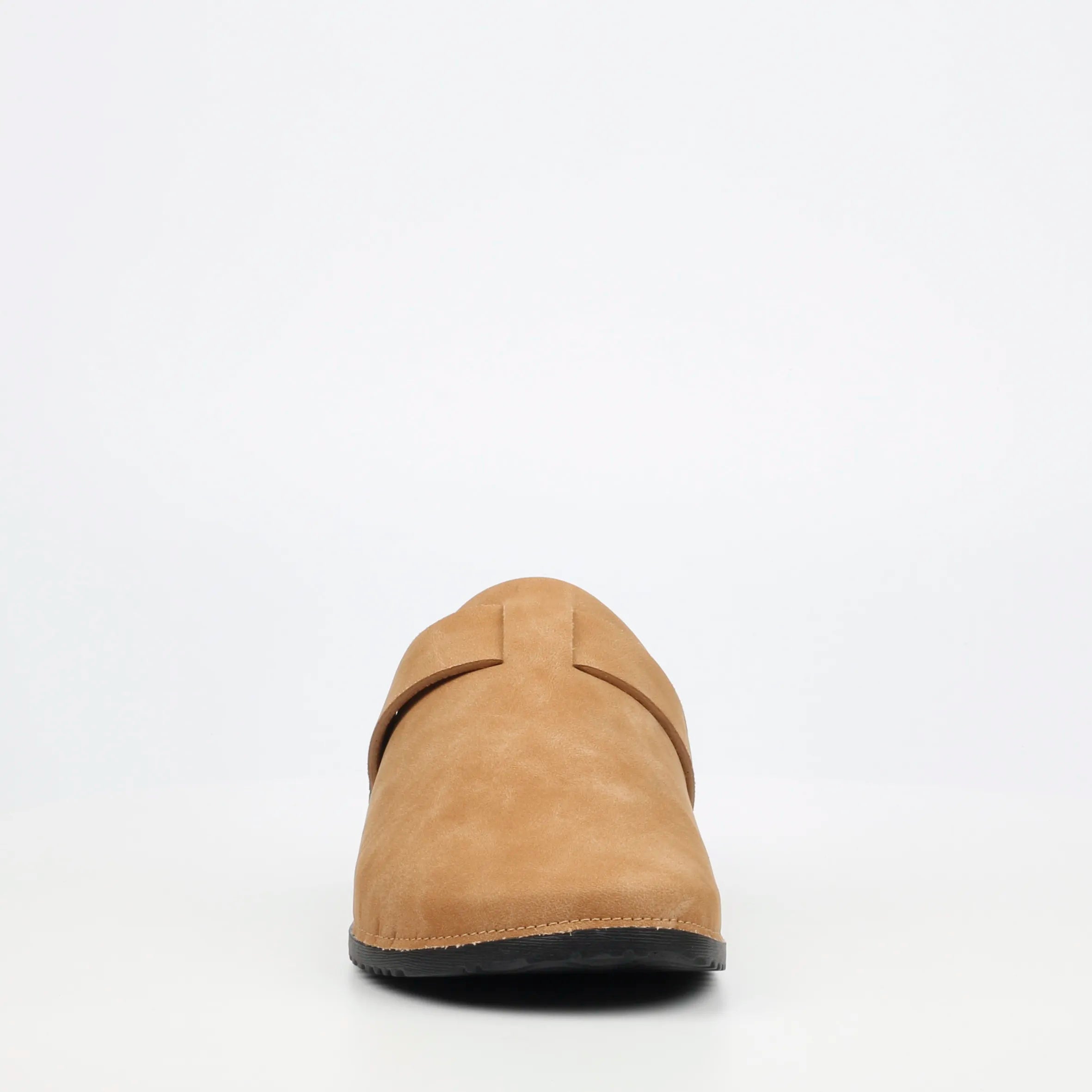 Mazerata Mule 1 Faux Nubuck Shoe -  Tan