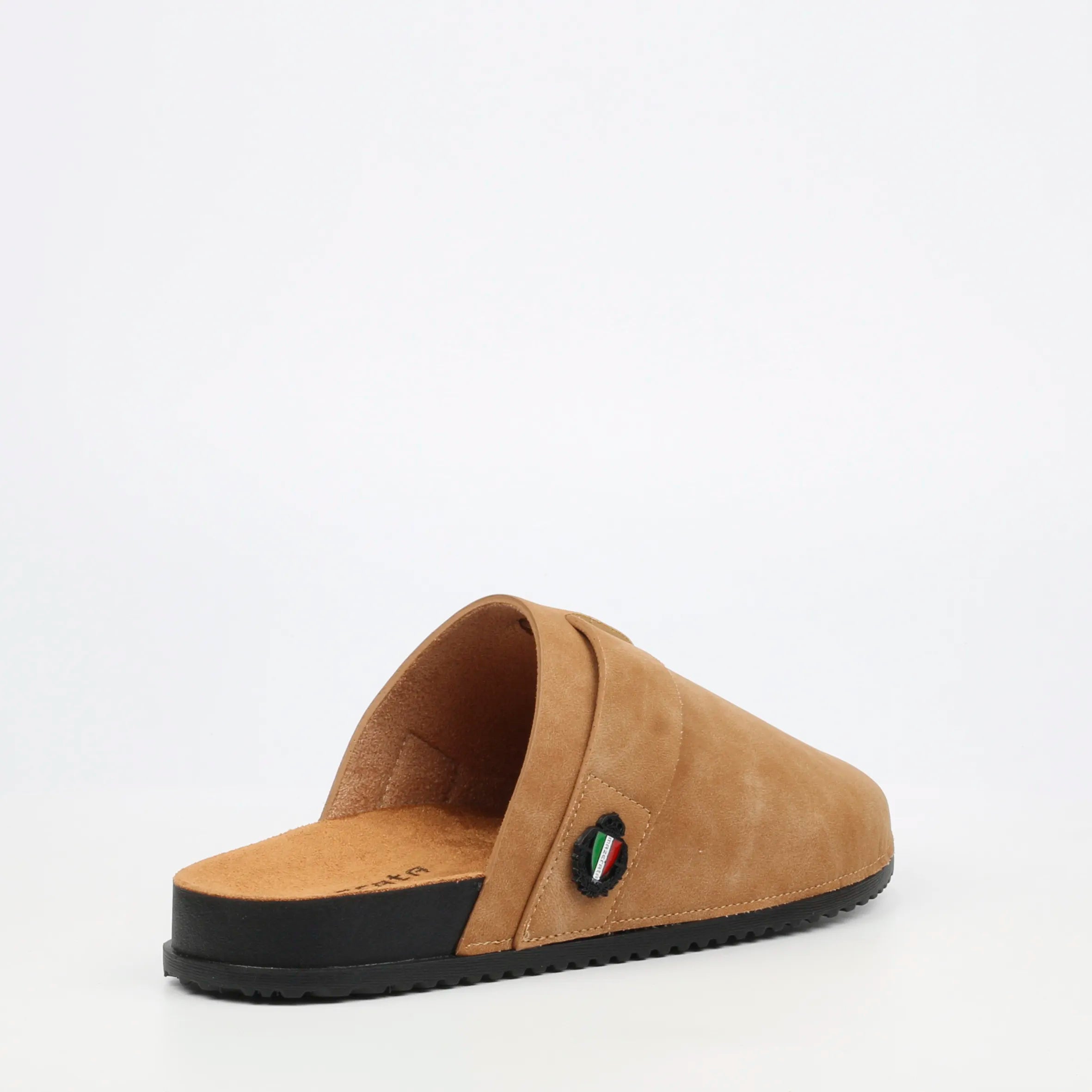 Mazerata Mule 1 Faux Nubuck Shoe -  Tan
