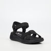 Butterfly Feet Munro 1 Flatform - Black footwear Butterfly Feet