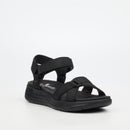 Butterfly Feet Munro 1 Flatform - Black footwear Butterfly Feet