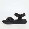 Butterfly Feet Munro 1 Flatform - Black footwear Butterfly Feet