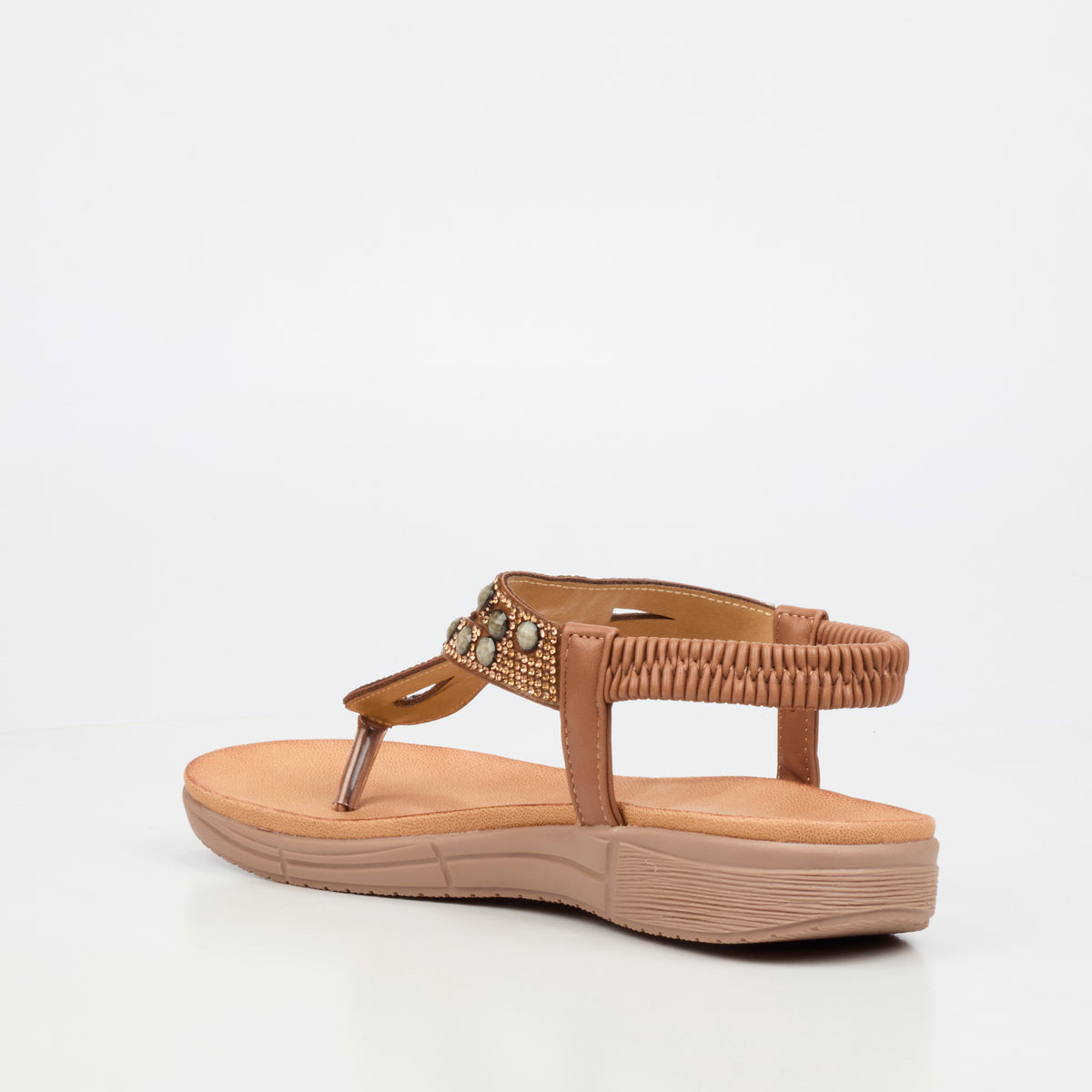 Butterfly Feet Mylee 1 Flat Sandals - Taupe