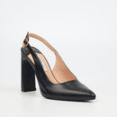 Miss Black Nala 1 Court - Black footwear Miss Black