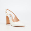 Miss Black Nala 1 Court - White footwear Miss Black