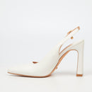 Miss Black Nala 1 Court - White footwear Miss Black
