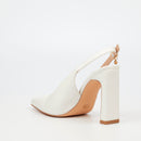 Miss Black Nala 1 Court - White footwear Miss Black