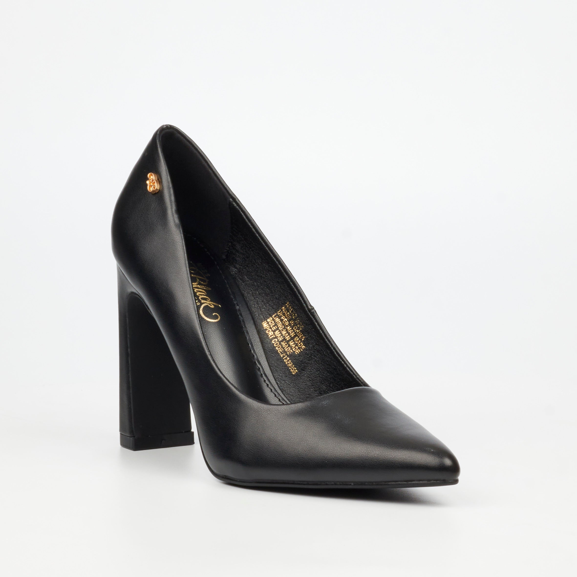 Miss Black Nala 2 Court - Black footwear Miss Black