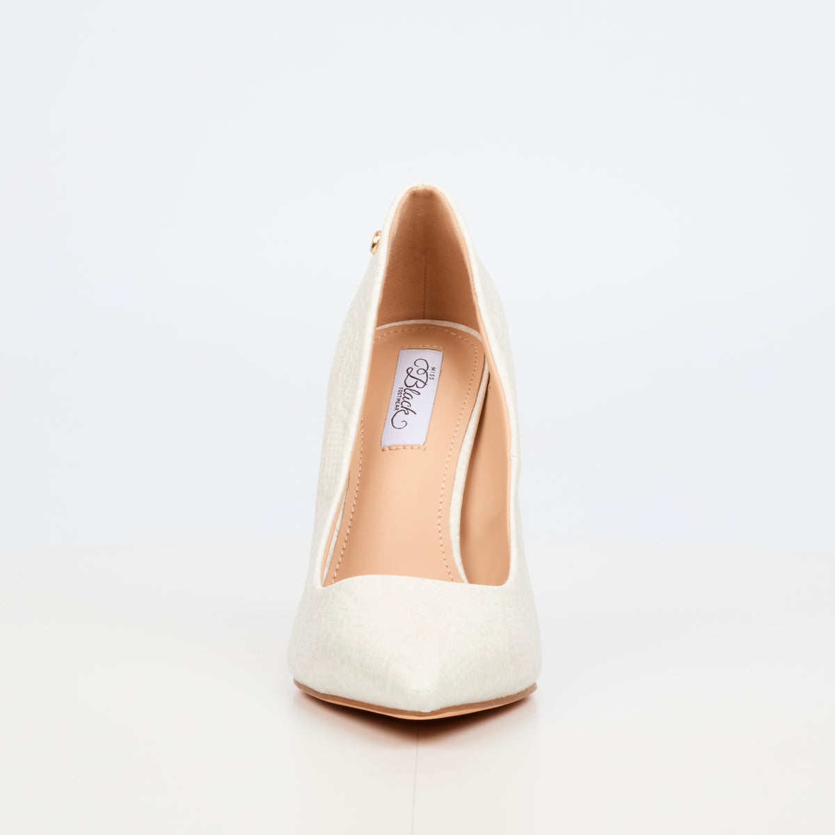Miss Black Nala 4 High Court - White footwear Miss Black