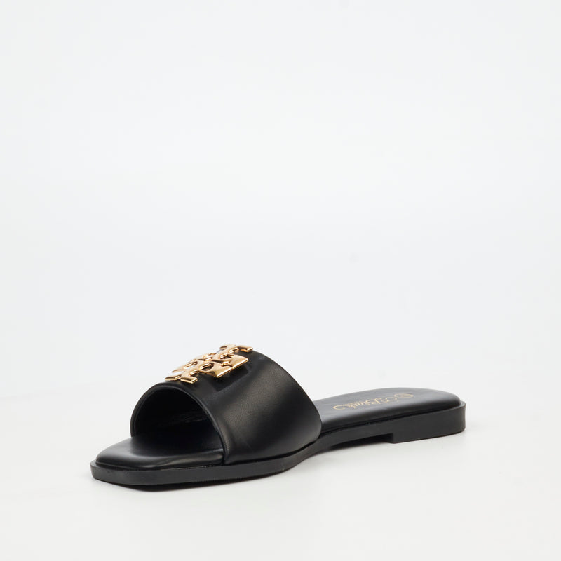 Miss Black Naledi 1 Sandal - Black