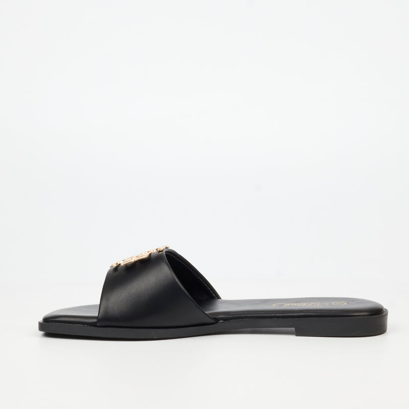 Miss Black Naledi 1 Sandal - Black
