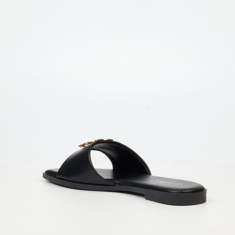 Miss Black Naledi 1 Sandal - Black