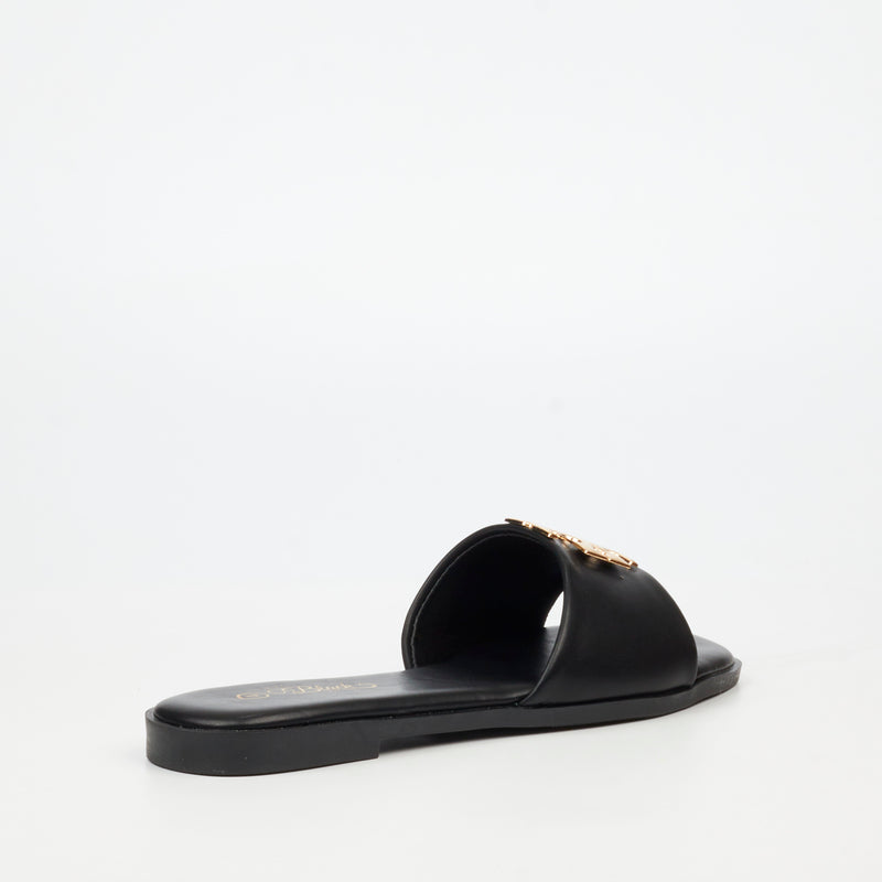 Miss Black Naledi 1 Sandal - Black