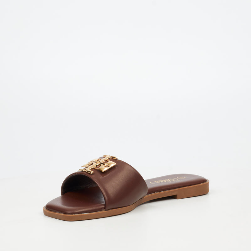 Miss Black Naledi 1 Sandal - Chocolate