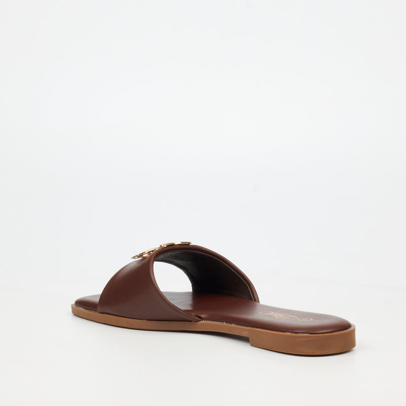 Miss Black Naledi 1 Sandal - Chocolate