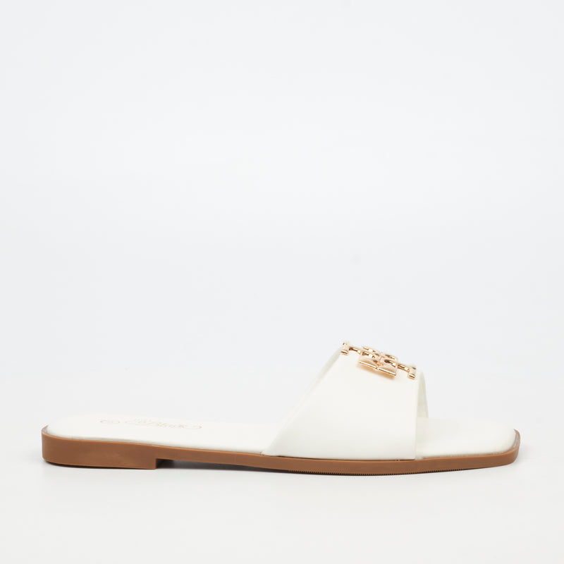 Miss Black Naledi 1 Sandal - White
