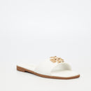 Miss Black Naledi 1 Sandal - White footwear Miss Black