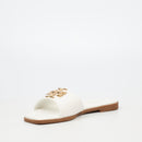 Miss Black Naledi 1 Sandal - White footwear Miss Black