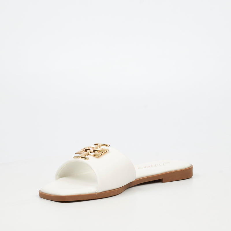 Miss Black Naledi 1 Sandal - White