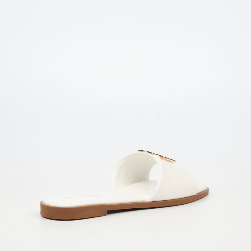 Miss Black Naledi 1 Sandal - White