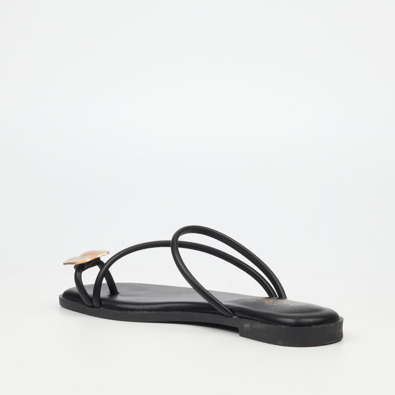 Miss Black Naledi 4 Sandal - Black