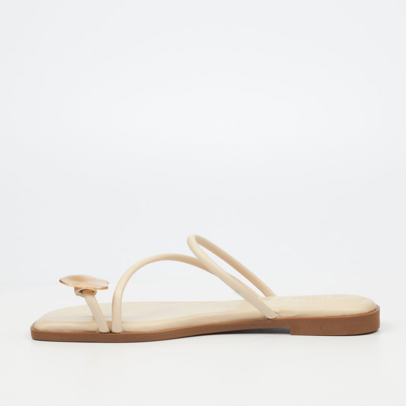 Miss Black Naledi 4 Sandal - Bone