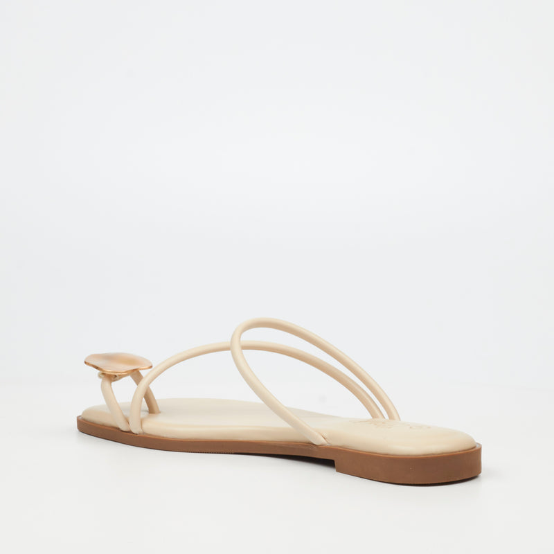 Miss Black Naledi 4 Sandal - Bone