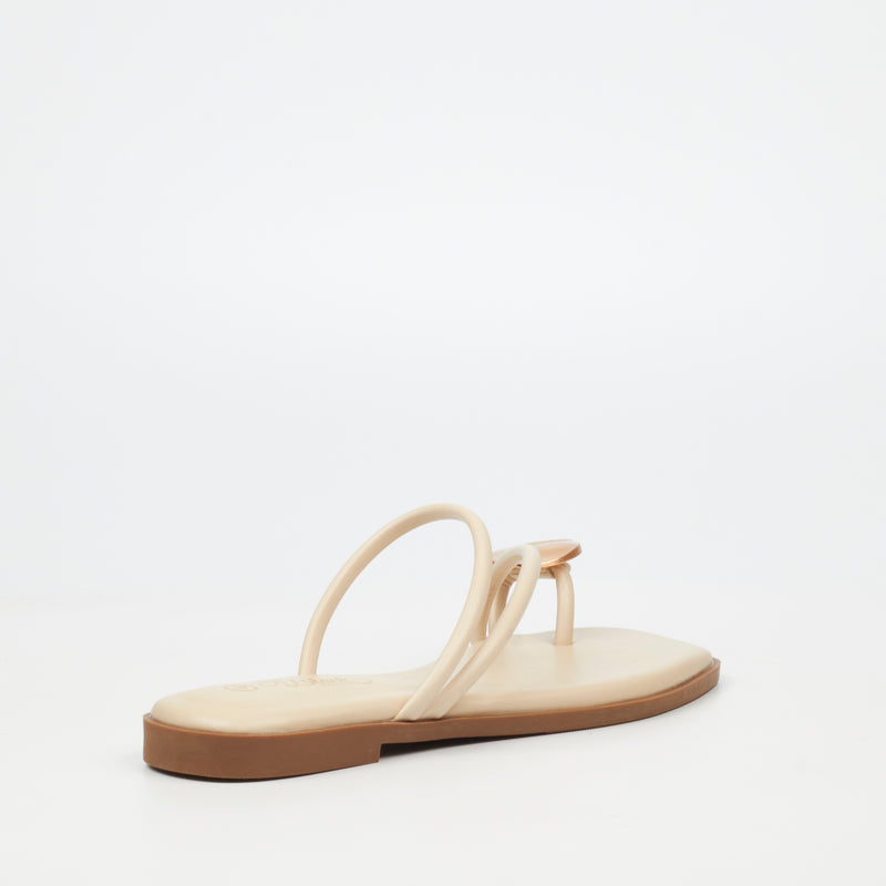Miss Black Naledi 4 Sandal - Bone
