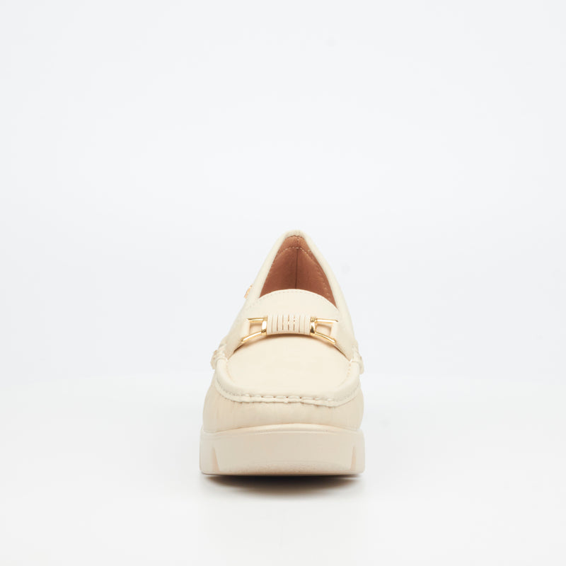 Butterfly Feet Napea 1 Wedge - Ivory footwear Butterfly Feet