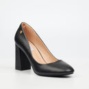 Miss Black Nell 1 Court - Black footwear Miss Black