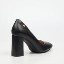 Miss Black Nell 1 Court - Black footwear Miss Black