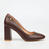 Miss Black Nell 1 Court - Chocolate footwear Miss Black