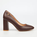 Miss Black Nell 1 Court - Chocolate footwear Miss Black