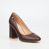 Miss Black Nell 1 Court - Chocolate footwear Miss Black