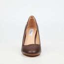 Miss Black Nell 1 Court - Chocolate footwear Miss Black