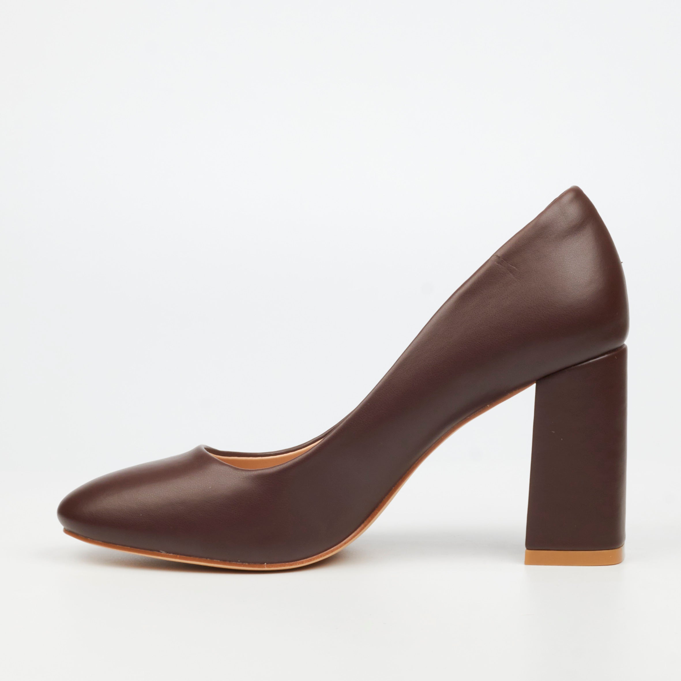Miss Black Nell 1 Court - Chocolate footwear Miss Black