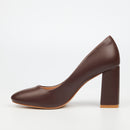 Miss Black Nell 1 Court - Chocolate footwear Miss Black