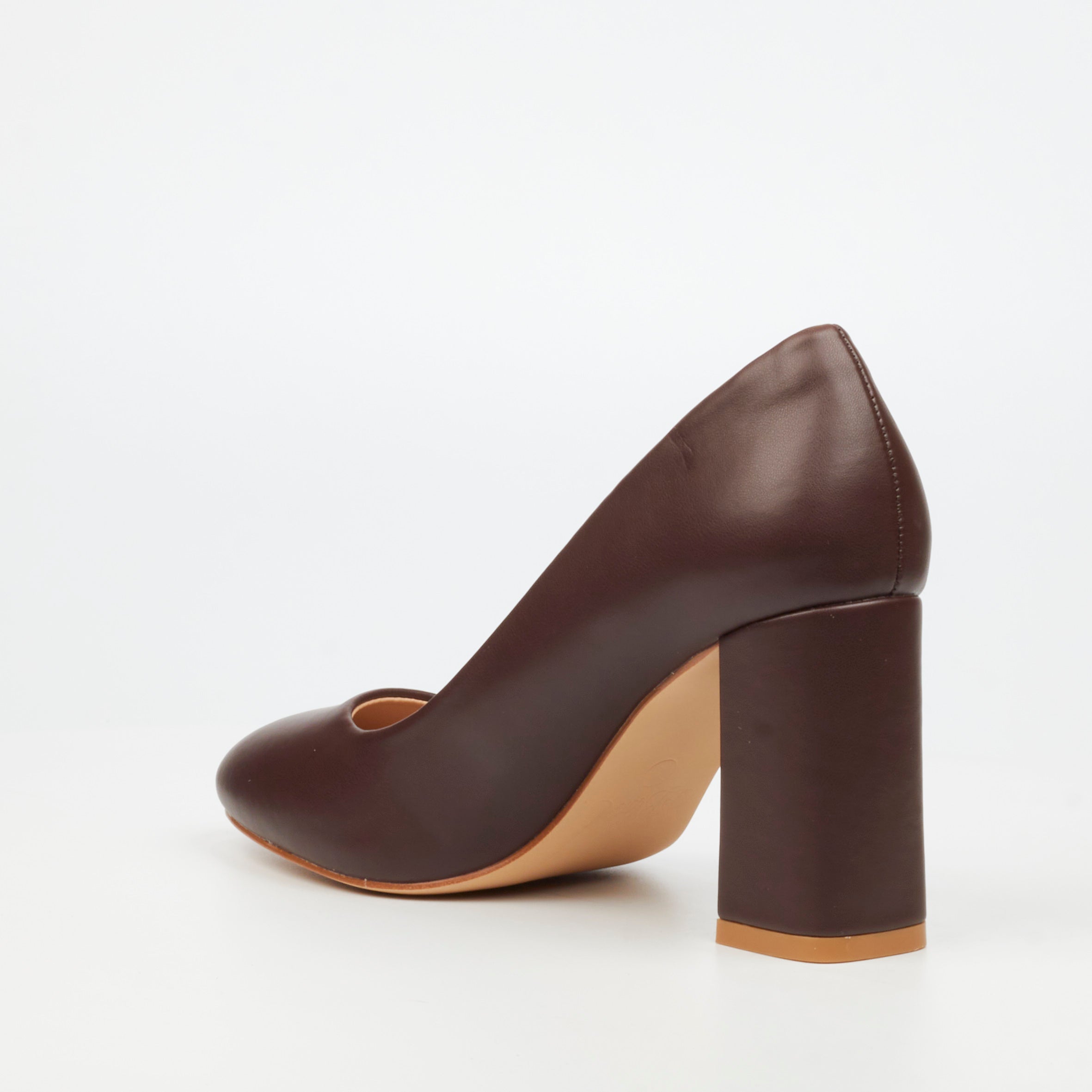 Miss Black Nell 1 Court - Chocolate footwear Miss Black