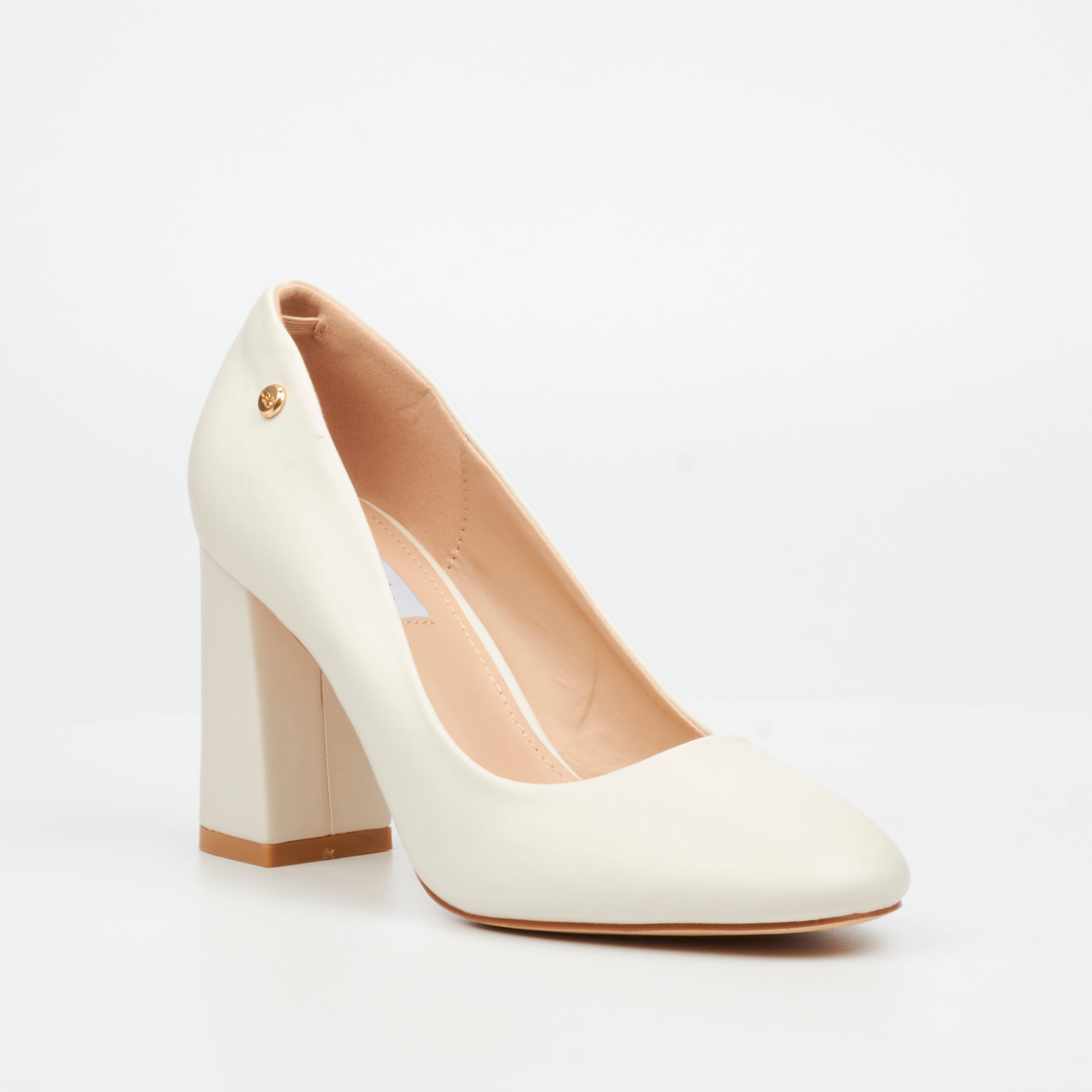 Miss Black Nell 1 Court - White footwear Miss Black