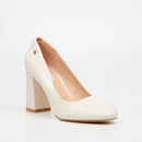 Miss Black Nell 1 Court - White footwear Miss Black