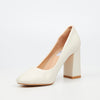 Miss Black Nell 1 Court - White footwear Miss Black
